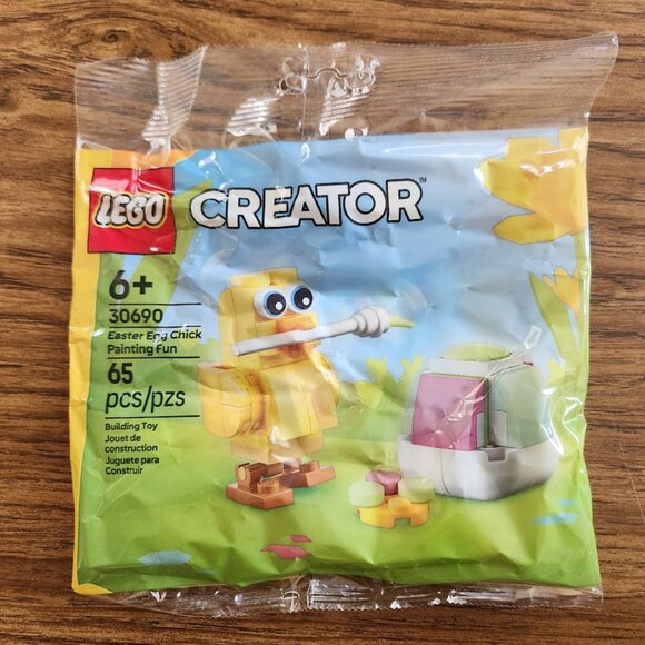 LEGO Creator Easter Egg Chick Painting Fun Building Kit 30690 Stocking Stuffer B - Picture 2 of 8
